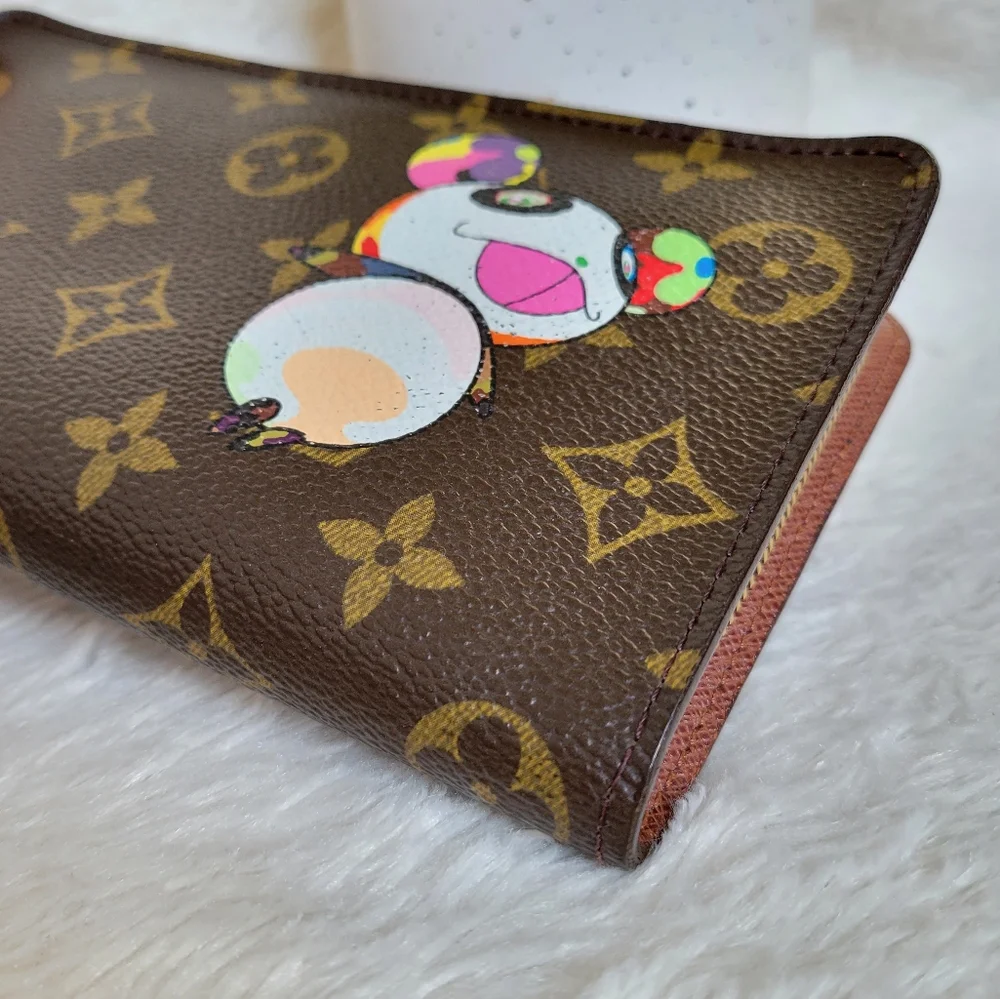 💕LIMITED Edition LOUIS VUITTON Panda Porte-monnaie Zip Wallet Monogram